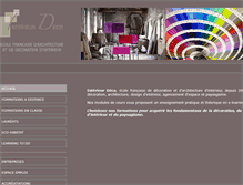 Tablet Screenshot of interieur-deco.fr